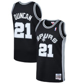 Mitchell & Ness - Tim Duncan San Antonio Spurs 1998/99 Hardwood Classics Swingman Jersey - Black