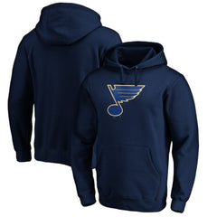 St. Louis Blues - Fanatics Primary Logo II Pullover Hoodie Navy