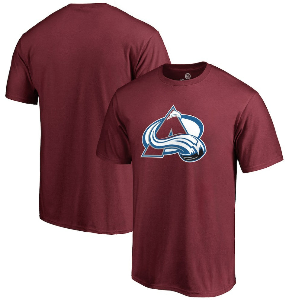 Colorado Avalanche - Primary Logo T-Shirt Burgundy