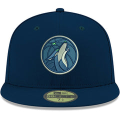 New Era - Minnesota Timberwolves Team Color 59FIFTY Fitted Hat - Navy