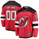 New Jersey Devils - Fanatics Home Breakaway Custom Jersey Red