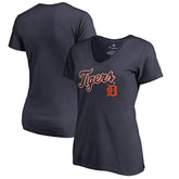 Detroit Tigers Women's Team Lockup T-Shirt Online
