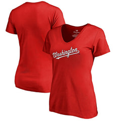Washington Nationals Women's Team Wordmark T-Shirt Sale