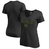 Cincinnati Reds Women's Camo T-Shirt On Sale