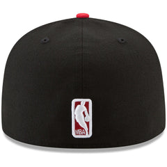 New Era - Portland Trail Blazers Team Color 2-Tone 59FIFTY Fitted Hat - Black/Red