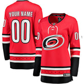 Carolina Hurricanes - Fanatics Women's Alternate Breakaway Custom Jersey Red