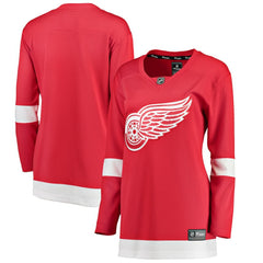 Detroit Red Wings - Fanatics Women's Home Breakaway Jersey Red