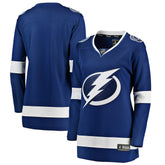 Tampa Bay Lightning - Fanatics Women's Home Breakaway Jersey Blue