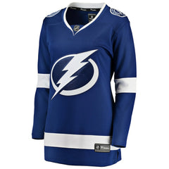 Tampa Bay Lightning - Fanatics Women's Home Breakaway Jersey Blue