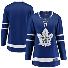 Toronto Maple Leafs - Fanatics Women's Home Breakaway Jersey Blue