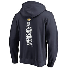 Filip Forsberg Nashville Predators - Backer Pullover Hoodie Navy