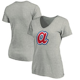 Atlanta Braves Women's Forbes V-Neck T-Shirt discount