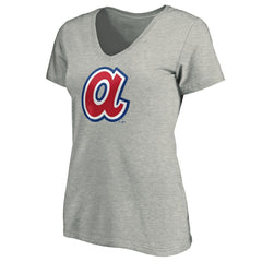 Atlanta Braves Women's Forbes V-Neck T-Shirt discount