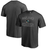 San Jose Sharks - Victory Arch T-Shirt Heathered Gray