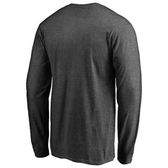 New York Islanders - Victory Arch Long Sleeve T-Shirt Heathered Gray