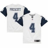 Dak Prescott Dallas Cowboys Youth Color Rush Game Jersey White - Nike