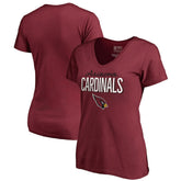 Arizona Cardinals Women's Nostalgia T-Shirt Cardinal - NFL