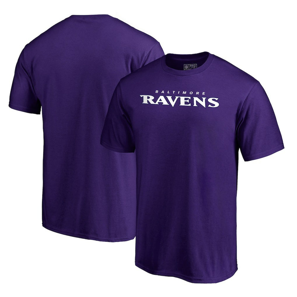 Baltimore Ravens Wordmark T-Shirt Purple - NFL