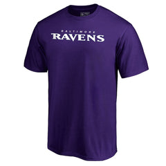 Baltimore Ravens Wordmark T-Shirt Purple - NFL