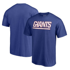 New York Giants Wordmark T-Shirt Royal - NFL