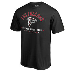 Atlanta Falcons Futbol Americano T-Shirt Black - NFL