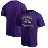 Baltimore Ravens Futbol Americano T-Shirt Purple - NFL
