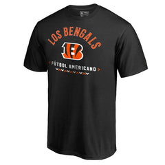 Cincinnati Bengals Futbol Americano T-Shirt Black - NFL