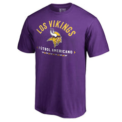 Minnesota Vikings Futbol Americano T-Shirt Purple - NFL