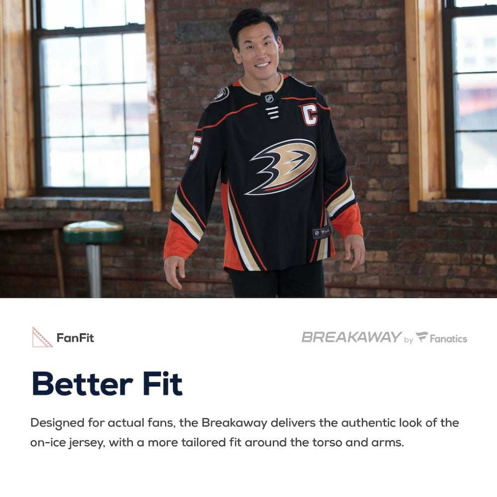 Anaheim Ducks Fanatics Breakaway Away Jersey - White | NHL Jerseys