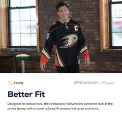 Anaheim Ducks - Fanatics Breakaway Away Jersey White