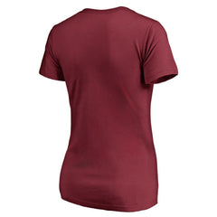 Arizona Cardinals Women's Victory Script V-Neck T-Shirt Cardinal - NFL
