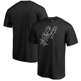 NBA - San Antonio Spurs Splatter Logo T-Shirt - Black