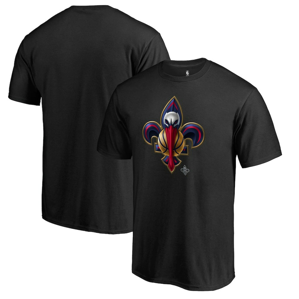 Fanatics - New Orleans Pelicans Midnight Mascot 2 T-Shirt - Black