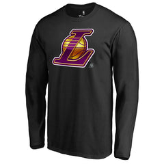 NBA - Los Angeles Lakers Midnight Mascot Long Sleeve T-Shirt - Black