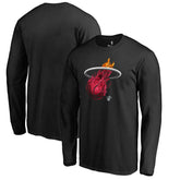 NBA - Miami Heat Midnight Mascot Long Sleeve T-Shirt - Black