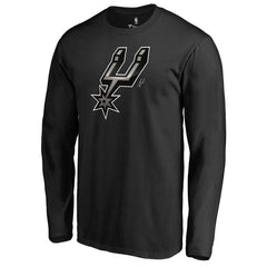NBA - San Antonio Spurs Midnight Mascot Long Sleeve T-Shirt - Black