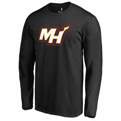 NBA - Miami Heat Alternate Logo Long Sleeve T-Shirt - Black