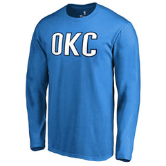NBA - Oklahoma City Thunder Alternate Logo Long Sleeve T-Shirt - Blue