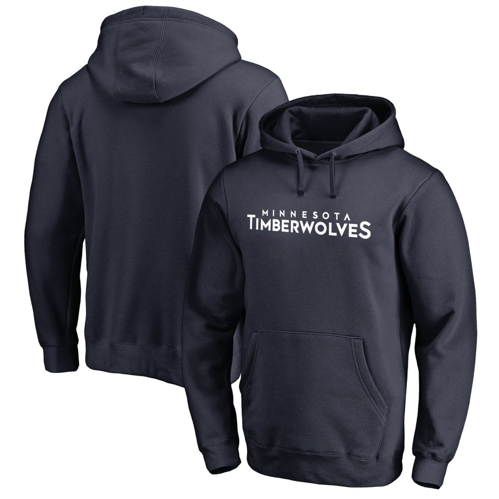 NBA - Minnesota Timberwolves Wordmark Pullover Hoodie - Navy