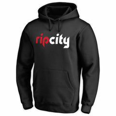 NBA - Portland Trail Blazers Wordmark Pullover Hoodie - Black