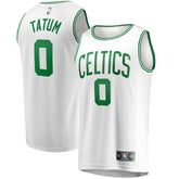 Fanatics - Jayson Tatum Boston Celtics Fast Break Replica Away Jersey White - Association Edition