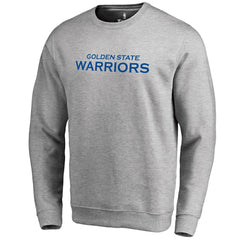NBA - Golden State Warriors Wordmark Pullover Sweatshirt - Heathered Gray