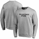 NBA - San Antonio Spurs Wordmark Pullover Sweatshirt - Heathered Gray
