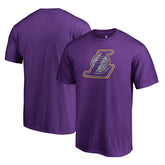 NBA - Los Angeles Lakers Static Logo T-Shirt - Purple