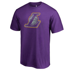 NBA - Los Angeles Lakers Static Logo T-Shirt - Purple