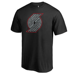 NBA - Portland Trail Blazers Static Logo T-Shirt - Black