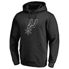 NBA - San Antonio Spurs Static Logo Pullover Hoodie - Black