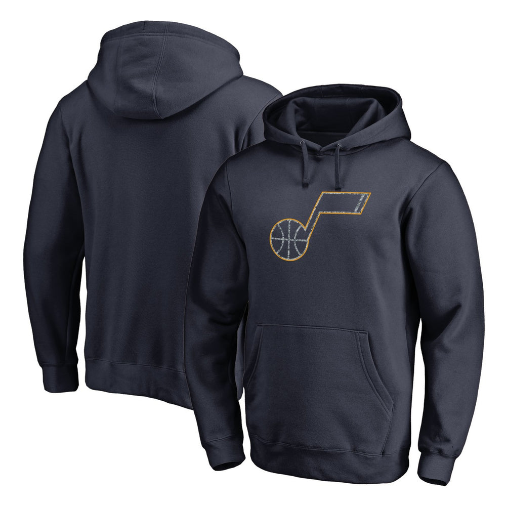 NBA - Utah Jazz Static Logo Pullover Hoodie - Navy