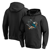 San Jose Sharks - Splatter Logo Pullover Hoodie Black