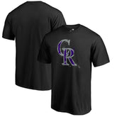Colorado Rockies Splatter Logo T-Shirt Sale